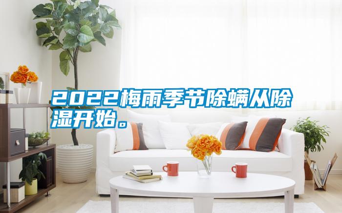 2022梅雨季節(jié)除螨從除濕開始。