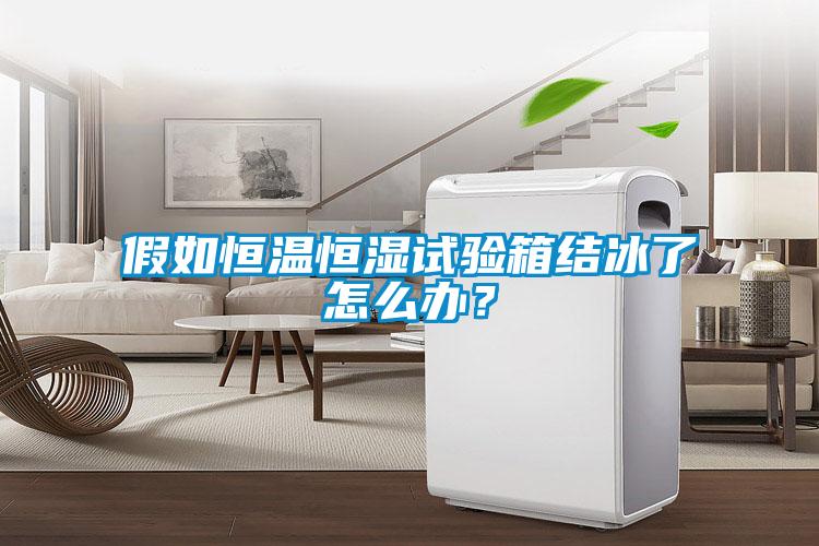 假如恒溫恒濕試驗箱結(jié)冰了怎么辦？