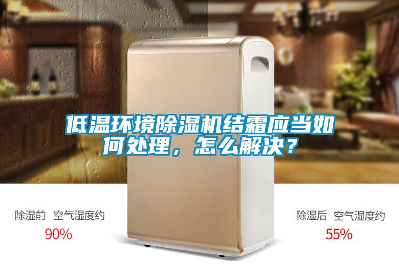 低溫環(huán)境除濕機結霜應當如何處理，怎么解決？