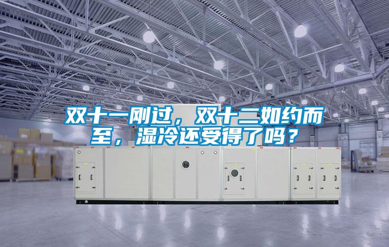 雙十一剛過，雙十二如約而至，濕冷還受得了嗎？