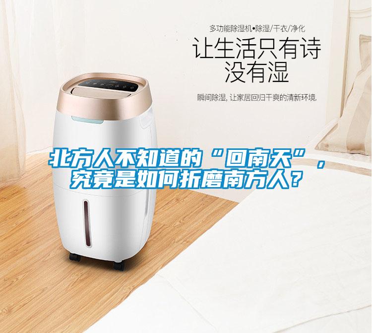 北方人不知道的“回南天”，究竟是如何折磨南方人？