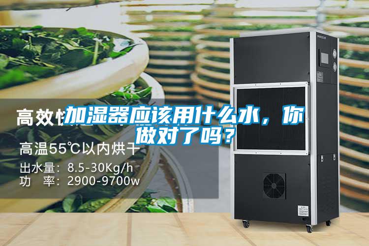 加濕器應(yīng)該用什么水，你做對(duì)了嗎？