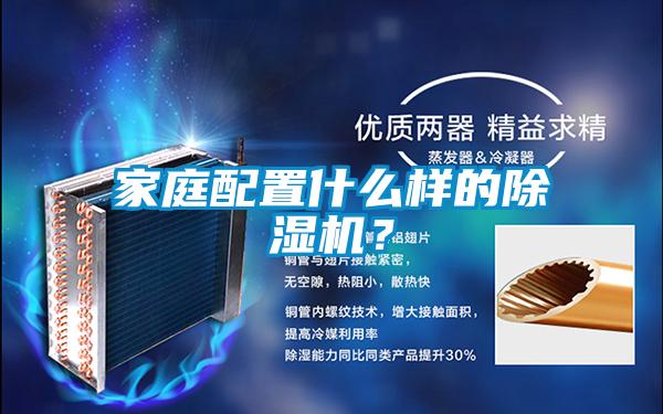 家庭配置什么樣的除濕機？