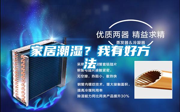 家居潮濕？我有好方法