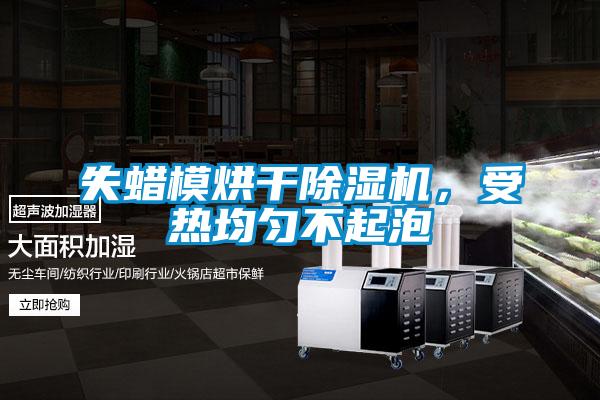 失蠟?zāi)：娓沙凉駲C(jī)，受熱均勻不起泡