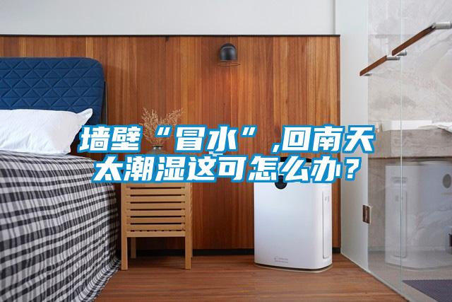 墻壁“冒水”,回南天太潮濕這可怎么辦？