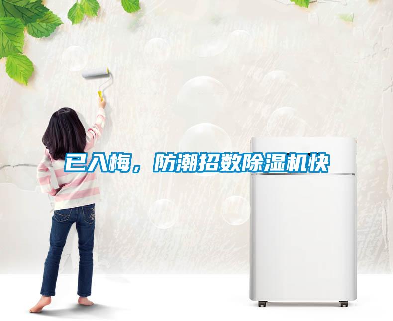 已入梅，防潮招數(shù)除濕機(jī)快