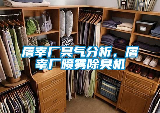 屠宰廠臭氣分析，屠宰廠噴霧除臭機(jī)