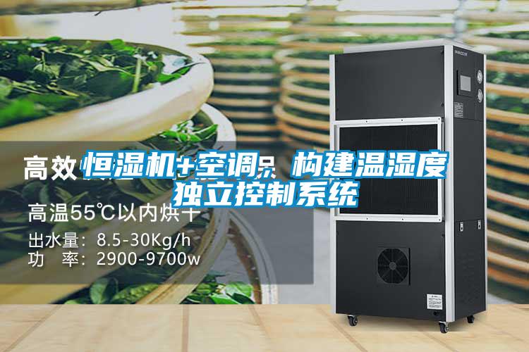 恒濕機+空調，構建溫濕度獨立控制系統(tǒng)