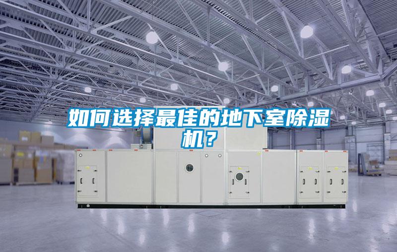 如何選擇最佳的地下室除濕機？