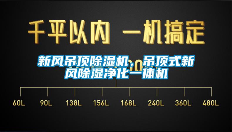 新風(fēng)吊頂除濕機，吊頂式新風(fēng)除濕凈化一體機