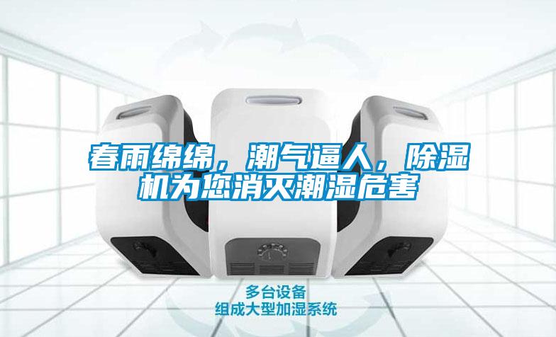 春雨綿綿，潮氣逼人，除濕機(jī)為您消滅潮濕危害