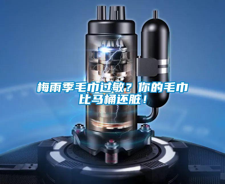 梅雨季毛巾過(guò)敏？你的毛巾比馬桶還臟！