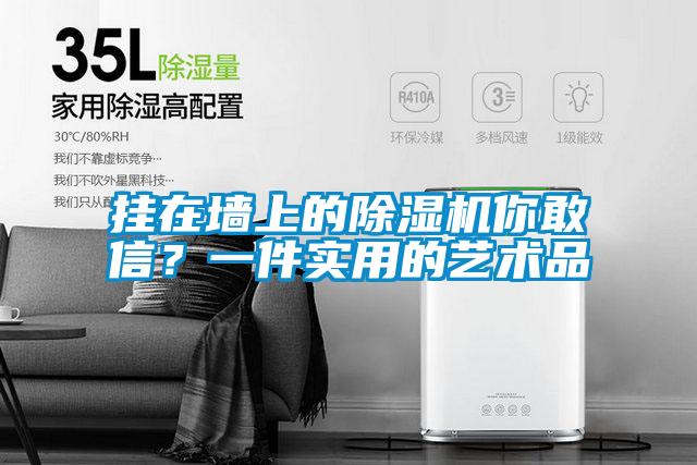 掛在墻上的除濕機你敢信？一件實用的藝術品