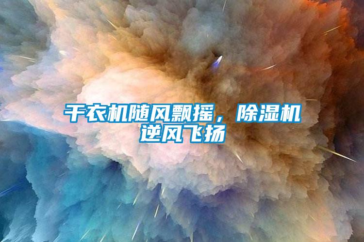 干衣機隨風飄搖，除濕機逆風飛揚