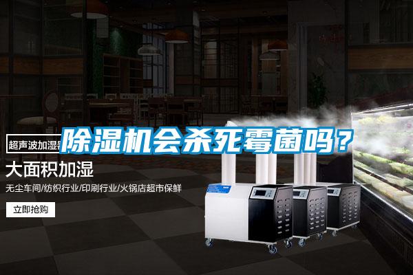 除濕機會殺死霉菌嗎？