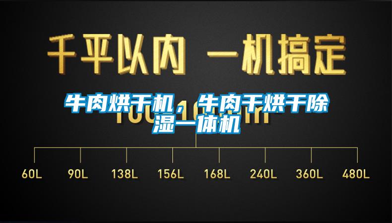 牛肉烘干機(jī)，牛肉干烘干除濕一體機(jī)