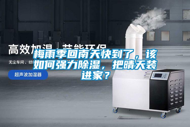 梅雨季回南天快到了，該如何強(qiáng)力除濕，把晴天裝進(jìn)家？