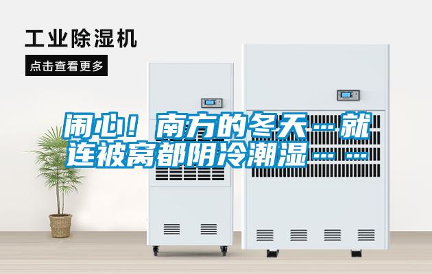 鬧心！南方的冬天…就連被窩都陰冷潮濕……