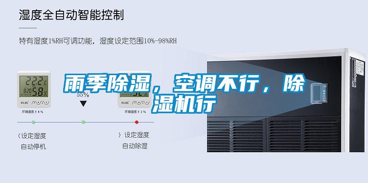 雨季除濕，空調(diào)不行，除濕機(jī)行