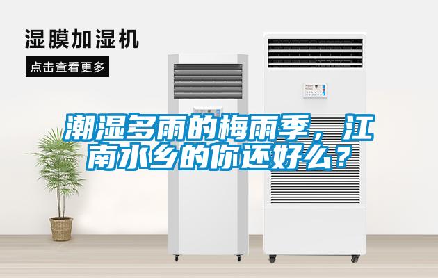 潮濕多雨的梅雨季，江南水鄉(xiāng)的你還好么？