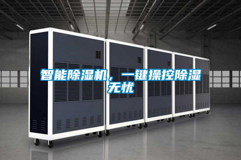 智能除濕機，一鍵操控除濕無憂