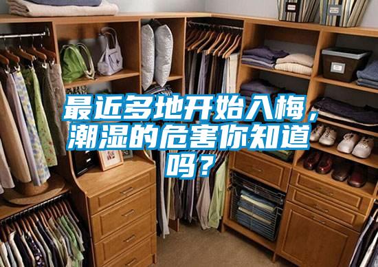 最近多地開始入梅，潮濕的危害你知道嗎？
