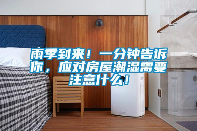 雨季到來！一分鐘告訴你，應對房屋潮濕需要注意什么！