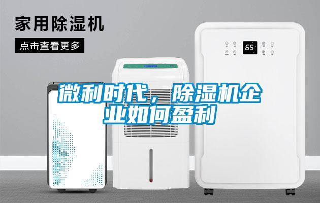 微利時(shí)代，除濕機(jī)企業(yè)如何盈利