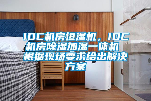 IDC機(jī)房恒濕機(jī)，IDC機(jī)房除濕加濕一體機(jī) 根據(jù)現(xiàn)場(chǎng)要求給出解決方案