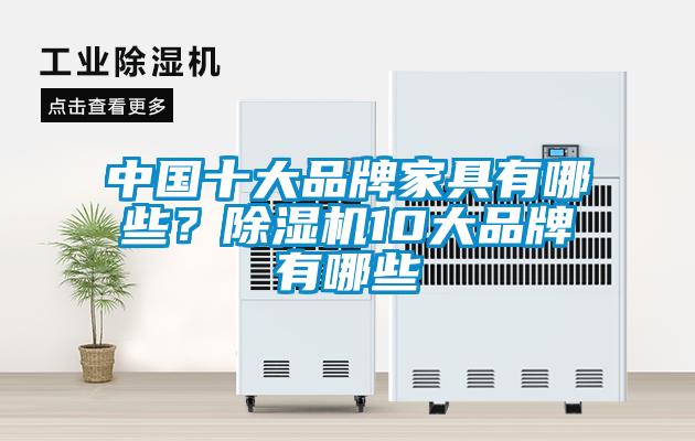 中國十大品牌家具有哪些？除濕機(jī)10大品牌有哪些