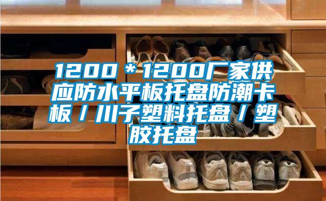 1200＊1200廠家供應(yīng)防水平板托盤(pán)防潮卡板／川子塑料托盤(pán)／塑膠托盤(pán)