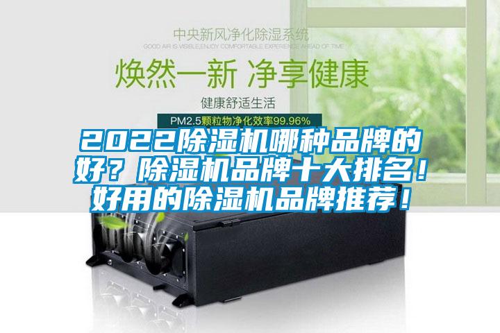 2022除濕機(jī)哪種品牌的好？除濕機(jī)品牌十大排名！好用的除濕機(jī)品牌推薦！