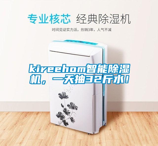 kireehom智能除濕機(jī)，一天抽32斤水！