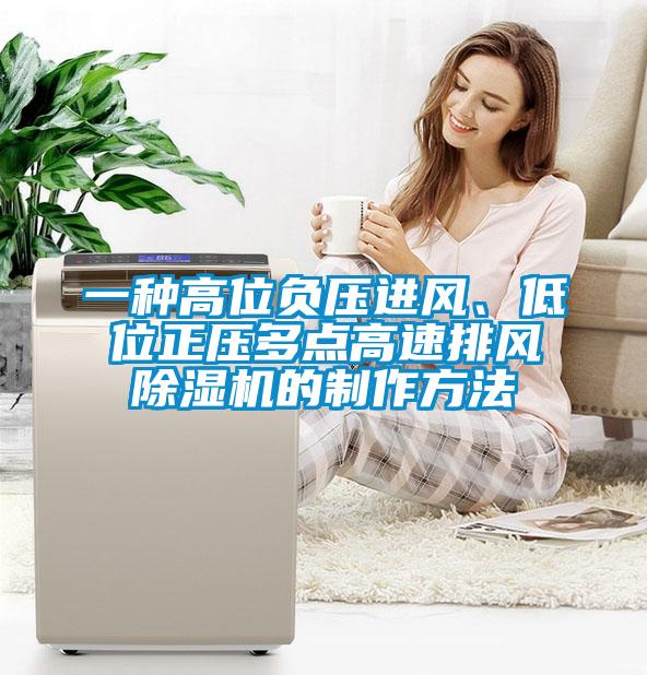 一種高位負(fù)壓進(jìn)風(fēng)、低位正壓多點(diǎn)高速排風(fēng)除濕機(jī)的制作方法
