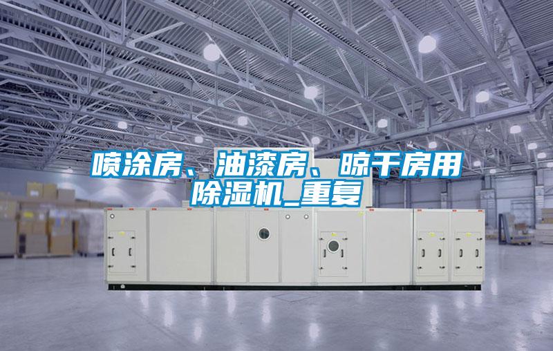 噴涂房、油漆房、晾干房用除濕機(jī)_重復(fù)