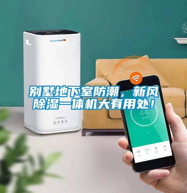 別墅地下室防潮，新風除濕一體機大有用處！
