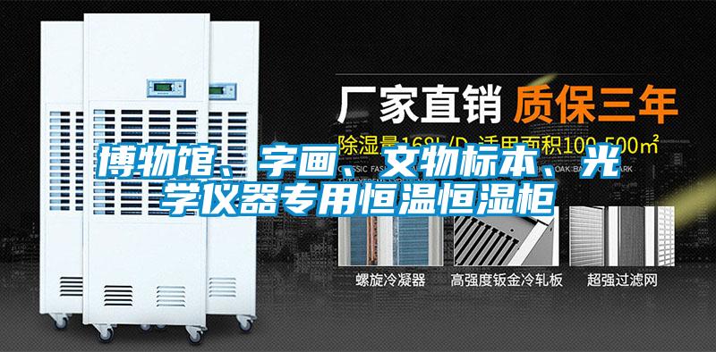 博物館、字畫、文物標本、光學儀器專用恒溫恒濕柜