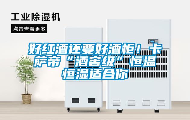 好紅酒還要好酒柜！卡薩帝“酒窖級”恒溫恒濕適合你