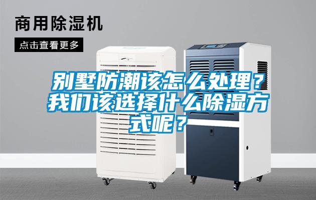 別墅防潮該怎么處理？我們該選擇什么除濕方式呢？
