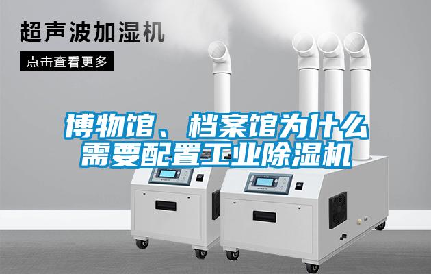 博物館、檔案館為什么需要配置工業(yè)除濕機