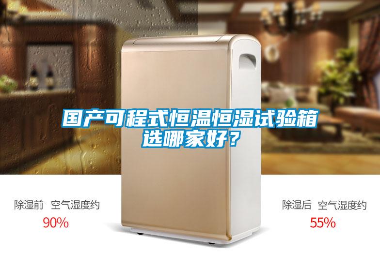 國產(chǎn)可程式恒溫恒濕試驗(yàn)箱選哪家好？