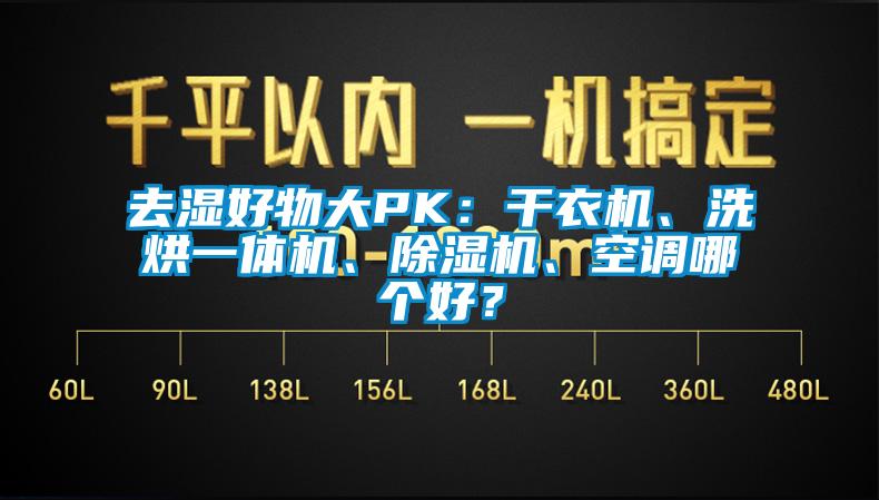 去濕好物大PK：干衣機、洗烘一體機、除濕機、空調哪個好？