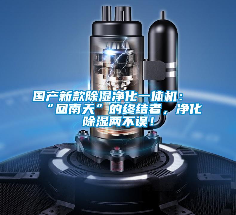 國產(chǎn)新款除濕凈化一體機(jī)：“回南天”的終結(jié)者，凈化除濕兩不誤！