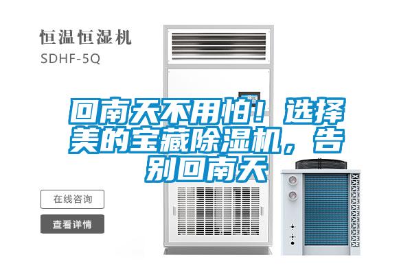 回南天不用怕！選擇美的寶藏除濕機，告別回南天