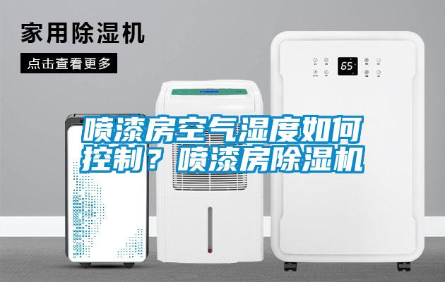 噴漆房空氣濕度如何控制？噴漆房除濕機(jī)