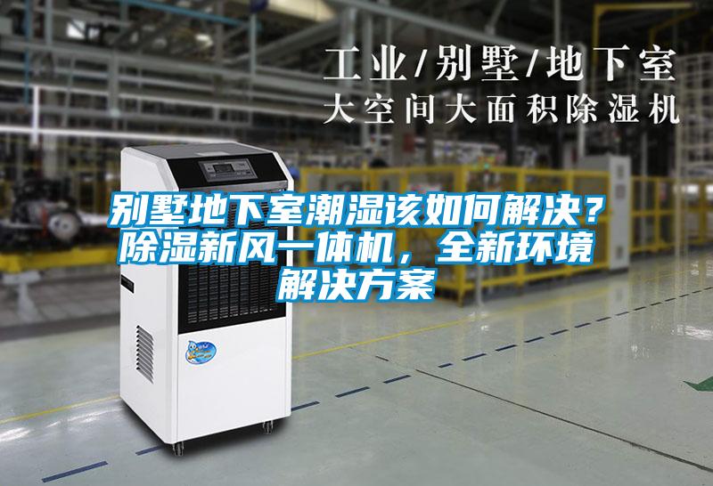 別墅地下室潮濕該如何解決？除濕新風(fēng)一體機，全新環(huán)境解決方案