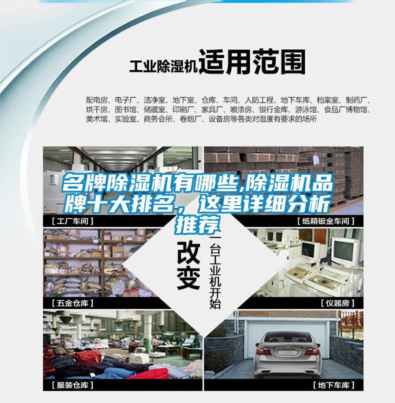 名牌除濕機有哪些,除濕機品牌十大排名，這里詳細分析推薦