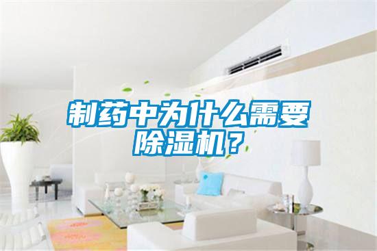 制藥中為什么需要除濕機(jī)？
