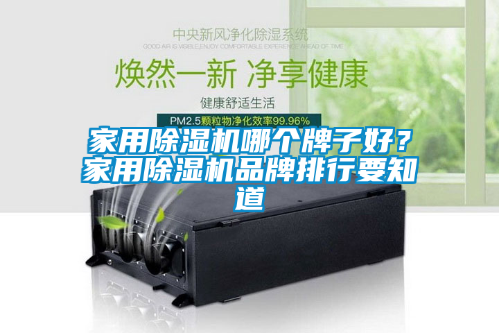 家用除濕機(jī)哪個(gè)牌子好？家用除濕機(jī)品牌排行要知道